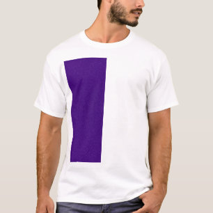 Camiseta Tee gráfico de textura de color púrpura de desvío