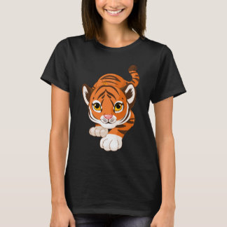 Camiseta Tee gráfico de tigres premium