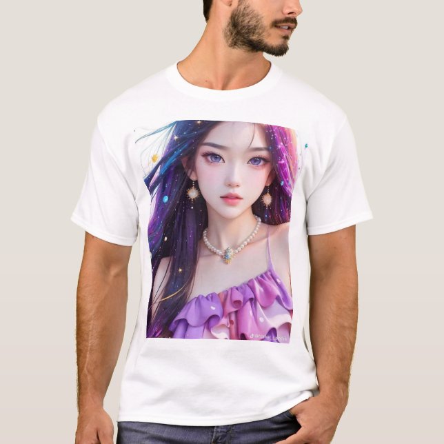 Camiseta "Tee gráfico de vibraciones urbanas" "Sunset Dream (Anverso)