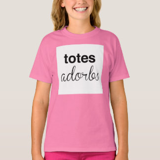 Camiseta Tee gráfico del Chica juvenil "Totes Adorbs"