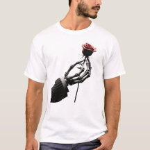 Tee gráfico - diseño divertido de un esqueleto sos