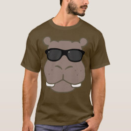 Camiseta Tee gráfico Halcyon Hippo (Brown)