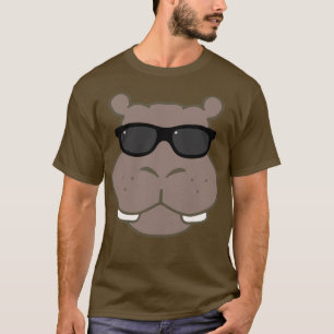 Camiseta Tee gráfico Halcyon Hippo (Brown)