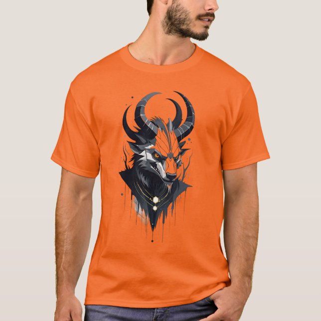 Camiseta Tee gráfico oscuro (Anverso)