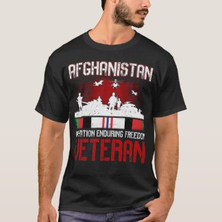 Camiseta Tee gráfico para veteranos de Afganistán