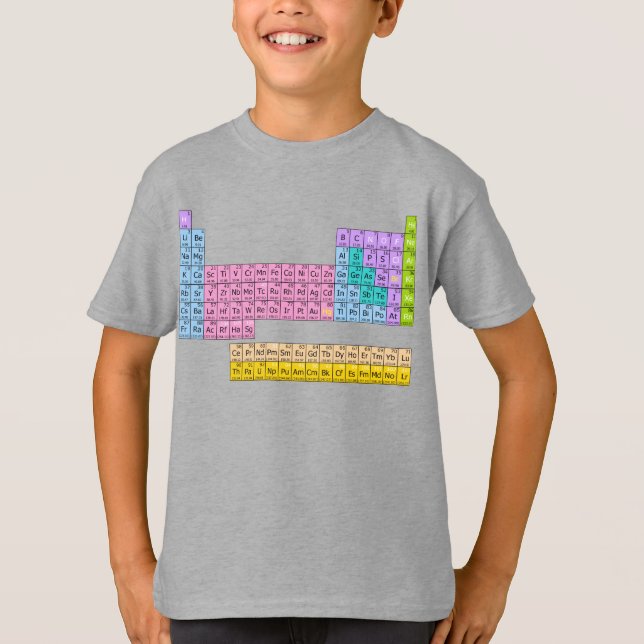Camiseta TEE gráfico PERIODIC Table FUN (Anverso)