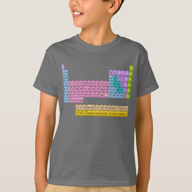 Camiseta TEE gráfico PERIODIC Table FUN (Anverso)