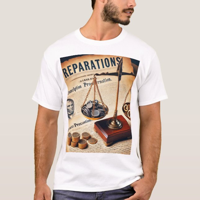 Camiseta Tee gráfico "Reparaciones" (Anverso)