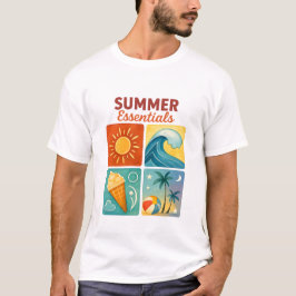 Camiseta Tee gráfico Retro Summer Essentials