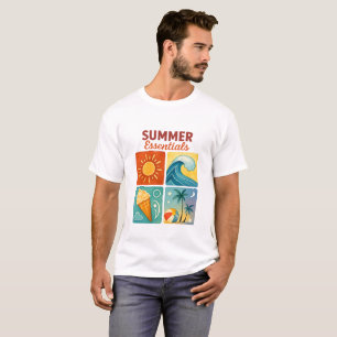 Camiseta Tee gráfico Retro Summer Essentials