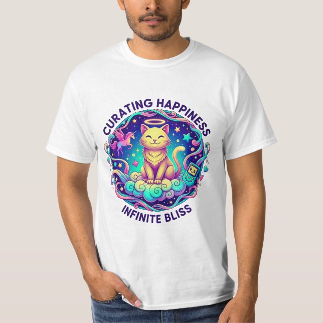 Camiseta Tee gráfico sobre la magia celeste y los sueños de (Anverso)