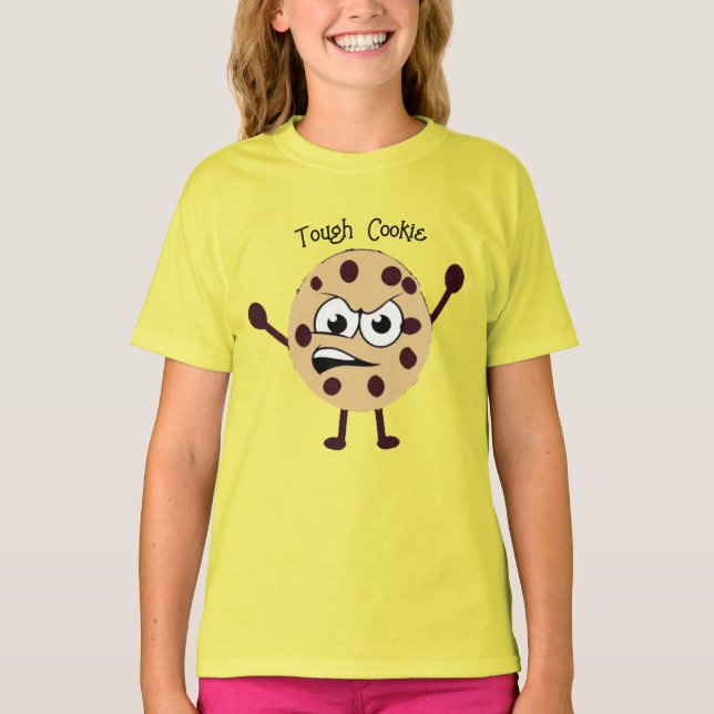 Camiseta Tee gráfico único de chocolate con galleta de choc (Anverso)