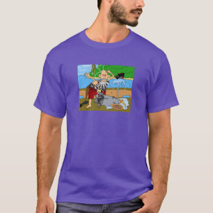 Camiseta Tee grande 'n TALL para él por DAL (TAMAÑO hasta 6
