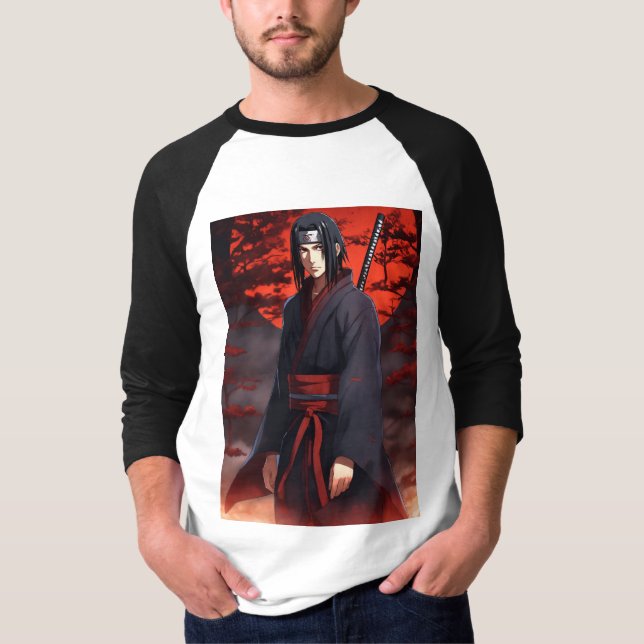 Camiseta "Tee inspirado en el anime: libera tu estilo Otaku (Anverso)