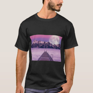 Camiseta Tee inspirado en la naturaleza de la web lunar