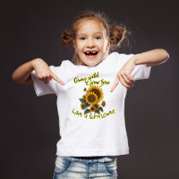 Tee Inspirador de los niños con radiación de giras