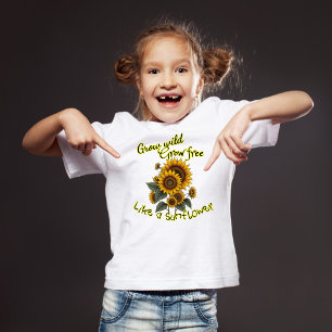 Camiseta Tee Inspirador de los niños con radiación de giras