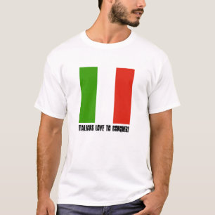 Camiseta Tee italiano de la conquista