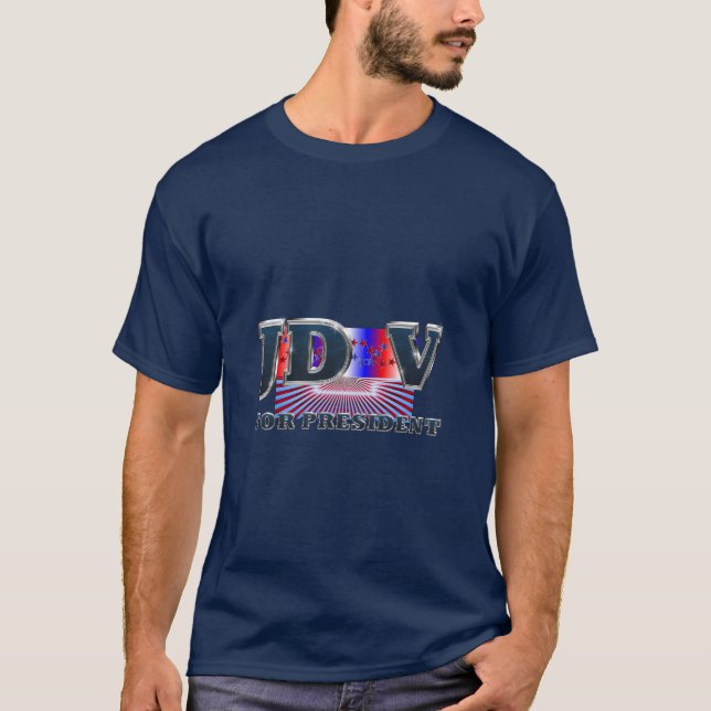 Camiseta TEE JD Vance para Presidente (Anverso)