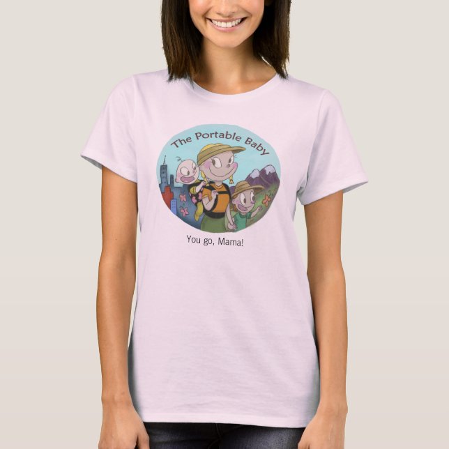 Camiseta Tee ligero de TPB - ¡Vete, mamá! (Anverso)