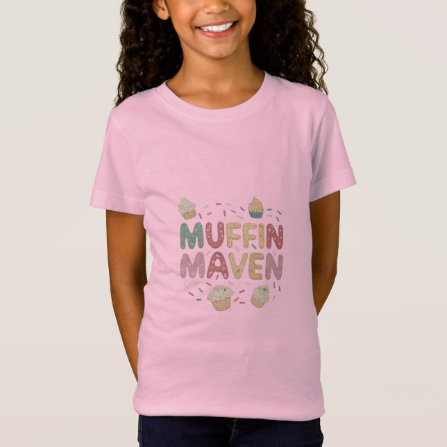 Camiseta Tee maestro multícola de muffin (Anverso)