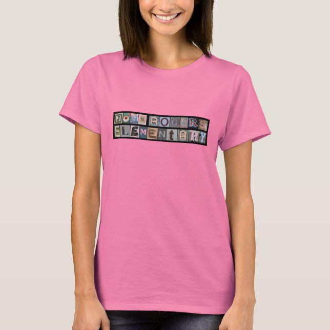 Camiseta Tee marrón femenino de John Rogers (Anverso)