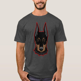 Camiseta Tee Mascota Doberman