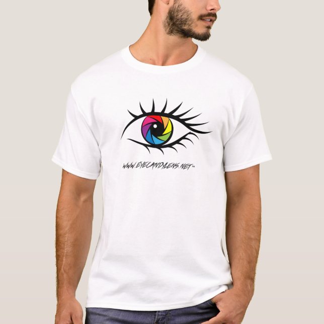 Camiseta Tee masculino de candelabros oculares (Anverso)