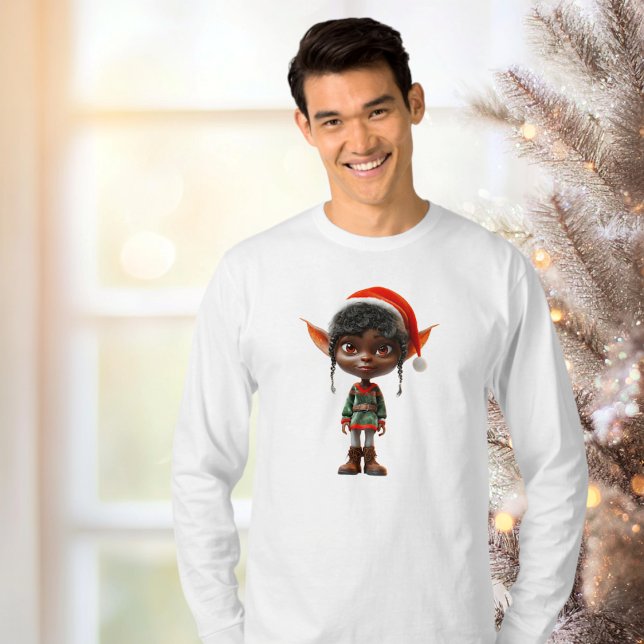 Camiseta Tee masculino de Elf Navidades adolescentes Zen (Subido por el creador)