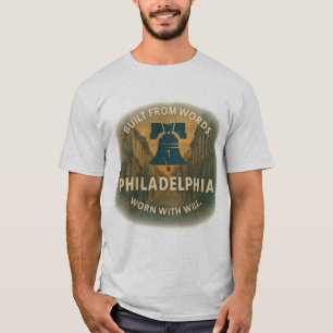 Camiseta Tee masculino de Filadelfia   Civic Soul Shirt