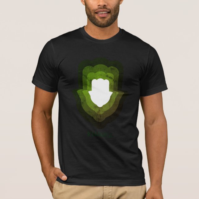 Camiseta Tee Masculino de Khamsa en 1974 (Anverso)
