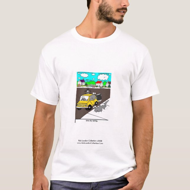 Camiseta Tee masculino de Personalizado de putas/caracoles  (Anverso)