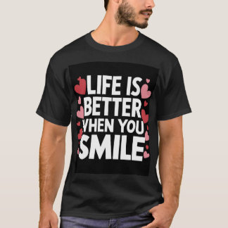 Camiseta Tee masculino de vibraciones positivas