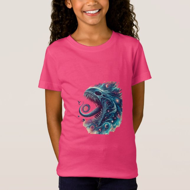 Camiseta Tee Metalizado de muerte por devastación cósmica (Anverso)