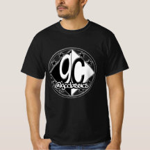 Tee negro con el logotipo de clásicos de GC