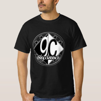 Camiseta Tee negro con el logotipo de clásicos de GC