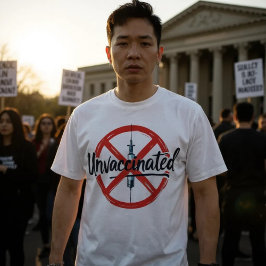Camiseta Tee no vacunado