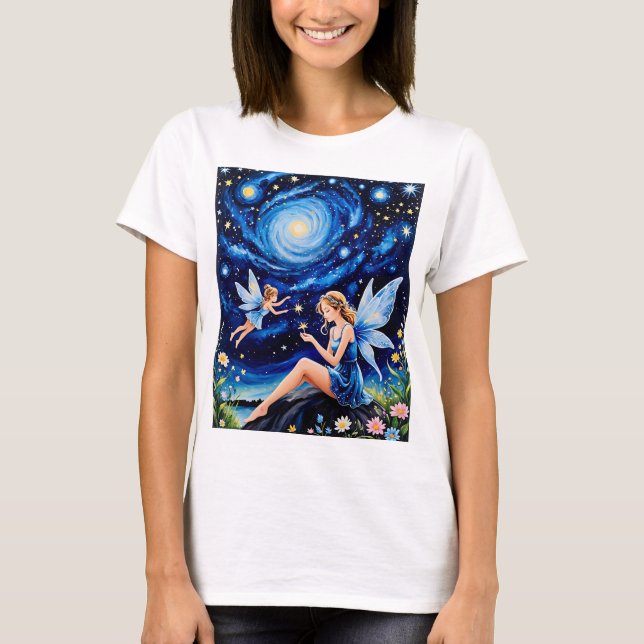 Camiseta Tee nocturno de Fairy Dreamland Starry (Anverso)