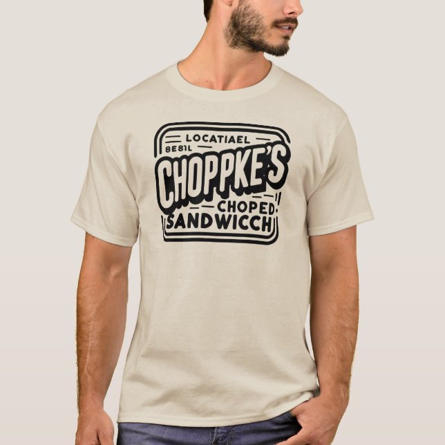 Camiseta Tee oficial de Choppke (Anverso)