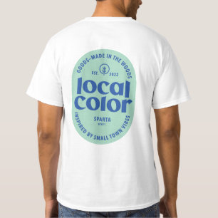Camiseta Tee oficial de color local