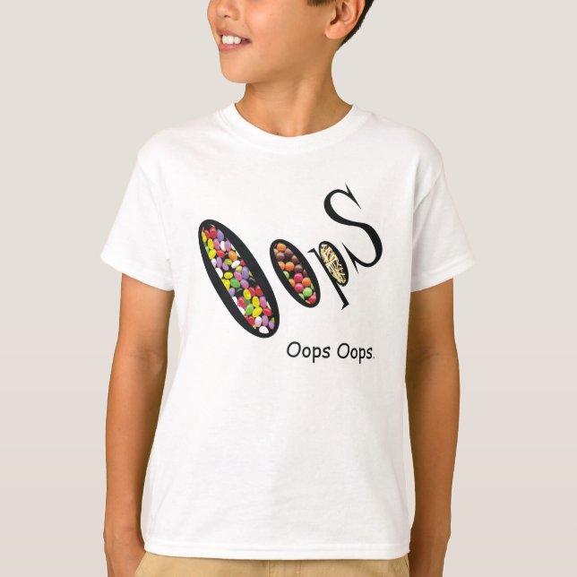 Camiseta TEE Oops Oops Oops (Anverso)