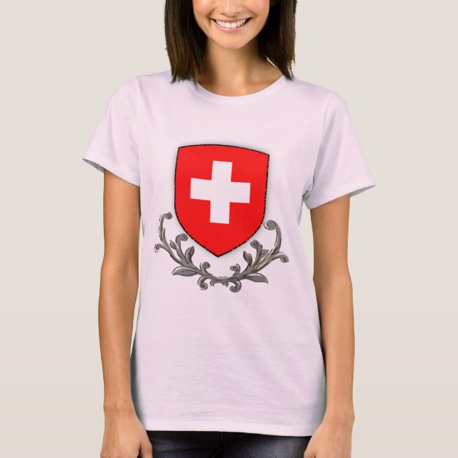 Camiseta Tee orgánico de pergamino suizo (Anverso)
