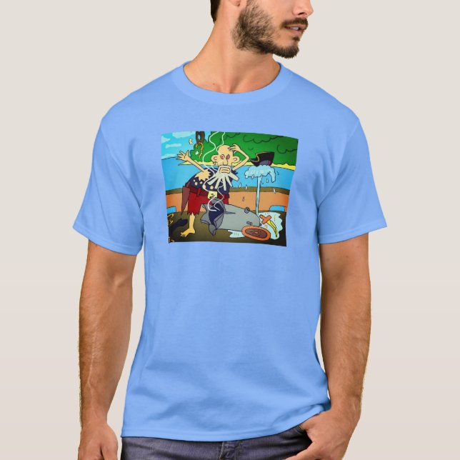 Camiseta tee por él de dalDesignNZ (hasta 5XL) (Anverso)