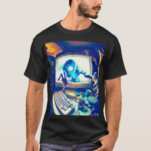Camiseta Tee Resumen de Hombres - Sentient AI 1