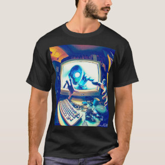 Camiseta Tee Resumen de Hombres - Sentient AI 1