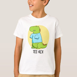 Camiseta Tee Rex Funny TShirt TRex Dinosaur Pun