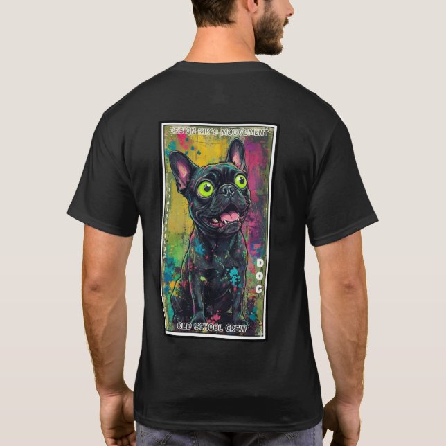 Camiseta tee shirt dog (Reverso)