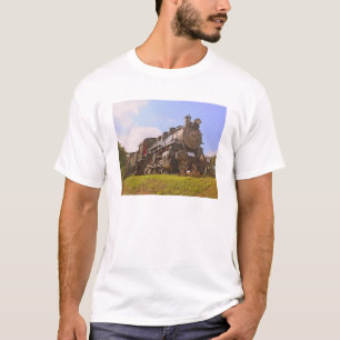 Camiseta Tee Shirt en el tren de vapor