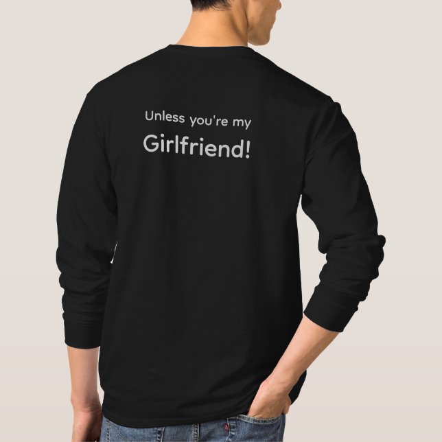 Camiseta Tee shirt Girlfriend/Boyfriend (Reverso)