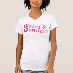 Camiseta Tee soñado de inspiración oceánica con un tipógraf